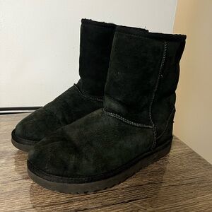 Black Suede Boots